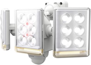 ムサシ コンセント式フリーアーム ミニLEDセンサーライト LED-AC3027