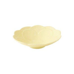 小田陶器 コトハナ 16鉢 天竺牡丹 薄黄[日本製/美濃焼/和食器]