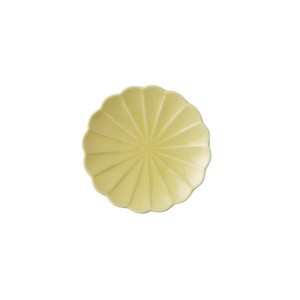 小田陶器 コトハナ 11小皿 福寿草 薄黄[日本製/美濃焼/和食器]