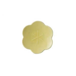 小田陶器 コトハナ 11小皿 黄梅 薄黄[日本製/美濃焼/和食器]