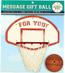 Message Gift Ball Basket Ball