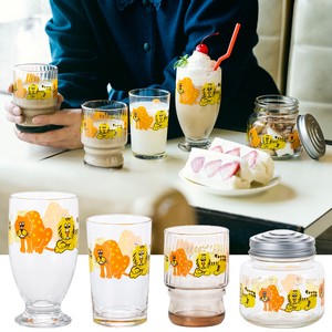 Made in Japan Aderia Retro With Stand Glass Cup Bonbon To Drink Cup