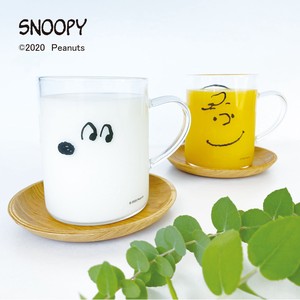 【SNOOPY】スヌーピー耐熱ガラスマグ