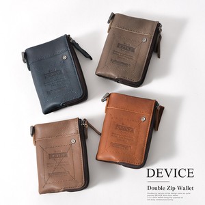 DEVICE Double Clamshell Wallet