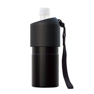 ペットボトルの冷たさキープ ボトル イン ボトル　ストラップタイプ　ブラック　ABIB-BBK