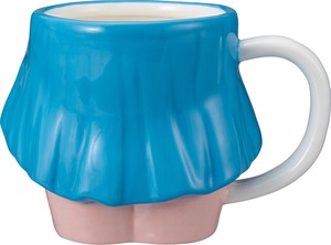 Mug Blue 275 ml White Plates Punch Mug Mug Cup 3 87