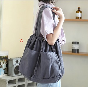 Shoulder Bag Plain Color Large Capacity NEW