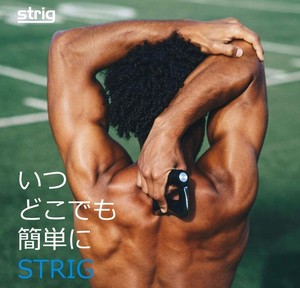 Strig 微電流 ヘルスケア アイテム IASTM 振動 4段階強度 携帯便利 USB充電式 スポーツ 運動 全身 筋肉 刺