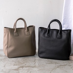 Leather Square Tote Bag