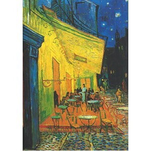 Postcard Cafe Van Gogh