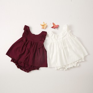 Baby Dress/Romper Ruffle Sleeveless Rompers