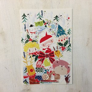 Postcard Christmas Wreath