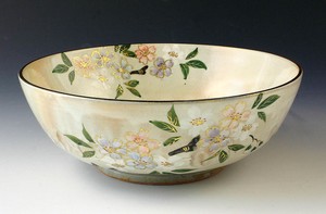Kyo/Kiyomizu ware Main Dish Bowl Pottery Made in Japan