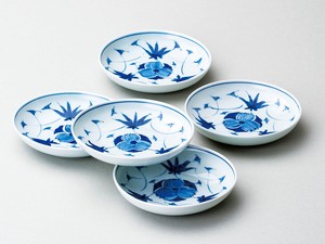 Hasami ware Small Plate Porcelain 4-sun Assortment Made in Japan