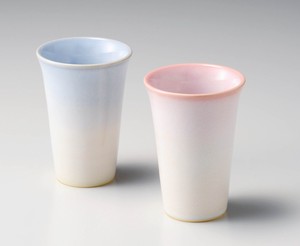 萩烧 杯子/保温杯 陶器 日本制造