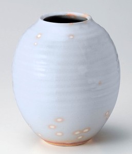 萩烧 花瓶/花架 陶器 日本制造