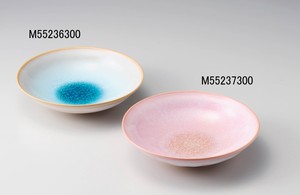 萩烧 大餐盘/中餐盘 陶器 日本制造