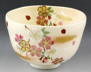 Kyo/Kiyomizu ware Rice Bowl Pottery Made in Japan