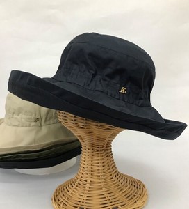 【UV対策】【定番帽子】　ゴム入りセーラー　撥水加工 　春夏レディース帽子