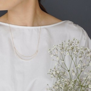 Pearls/Moon Stone Gold Chain