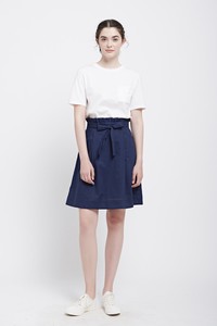 Skirt Navy Cotton