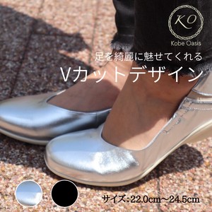 Natural Leather Genuine Leather Wide Flat Shoes