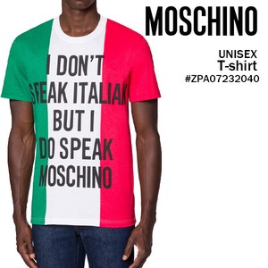 MOSCHINO モスキーノ メンズ T-shirt イタリアcolor