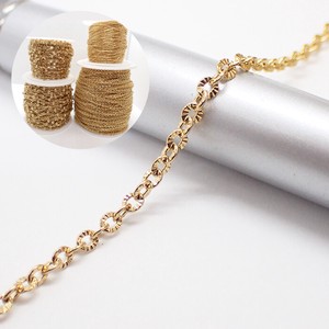 Stainless Steel Chain Necklace Stainless Steel 1m