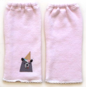 婴儿袜子 粉色 棉 日本国内产
