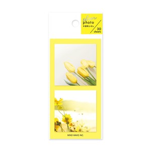 Sticky Notes Yellow Sheer Photo Stick Markers