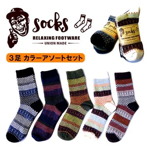 Crew Socks Socks Men's 3-pairs 25 ~ 27cm