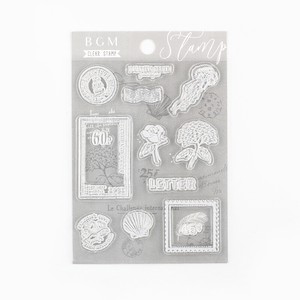 BGN Clear Stamp Retro / Stamp