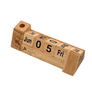 木製カレンダー_Wooden calendar【ギフト】