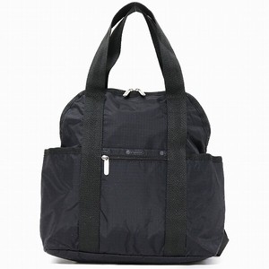 LeSportsac レスポートサック リュックサック<br> DOUBLE TROUBLE BACKPACK Black Solid
