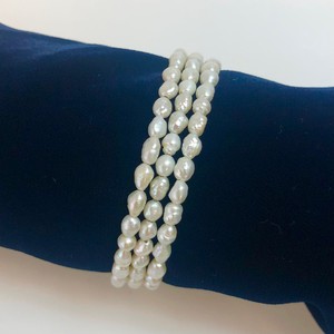 Gemstone Bracelet White 2-colors