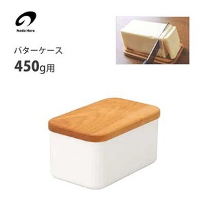 Butter Case Noda Horo 4 50 Enamel Wooden lid attached