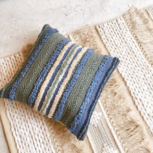 Weaving Cushion Cover Blue