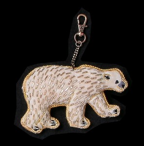 Embroidery Key Ring Polar Bear 21 2