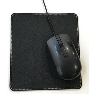 Genuine Leather Mouse Pat type Push Off White