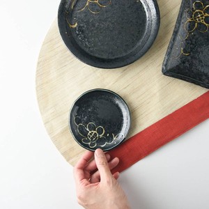 【特価品】夜華 カヤメ10cm丸皿[B品][日本製/美濃焼/和食器/リサイクル食器]