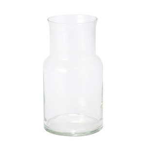 リューズガラス　ネック　サステナブル　花瓶　花器　ガラスポット　ガラス