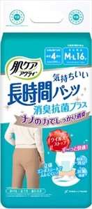 日本製紙クレシア　肌ケア アクティ 長時間パンツ消臭抗菌プラス M−L16枚 【 大人用オムツ 】