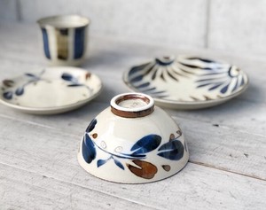 Fuka Mino Ware Rice Bowl Rice Bowl Made in Japan Japanese Plates Pottery Pottery