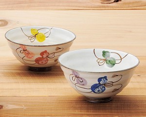 Kyo/Kiyomizu ware Rice Bowl Porcelain Made in Japan