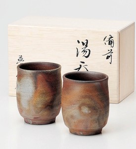 Fantasy Workshop Japanese Tea Cup Made in Japan Pottery Bizen