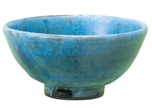 佳窯　トルコ釉　小飯碗【日本製  陶器  常滑焼】