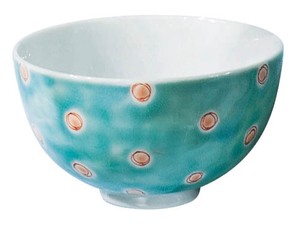 Kutani ware Rice Bowl Porcelain Made in Japan
