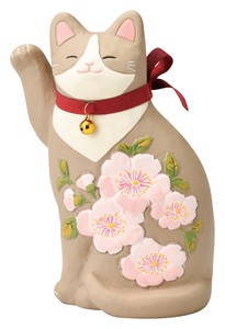 花まねき猫（大）桜 SCZ-1593