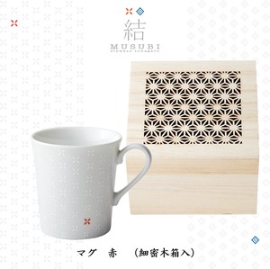 Mug Gift Set Red Made in Japan