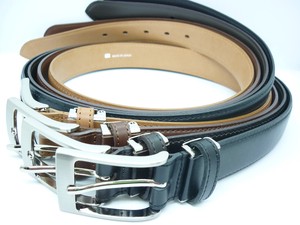 Belt Feather Genuine Leather 30mm Made in Japan